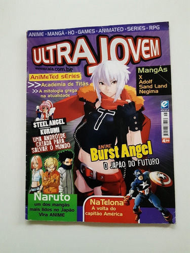Imagem 1 de 9 de Revista Ultra Jovem Ultra Jovem Anime Burst Angel G801