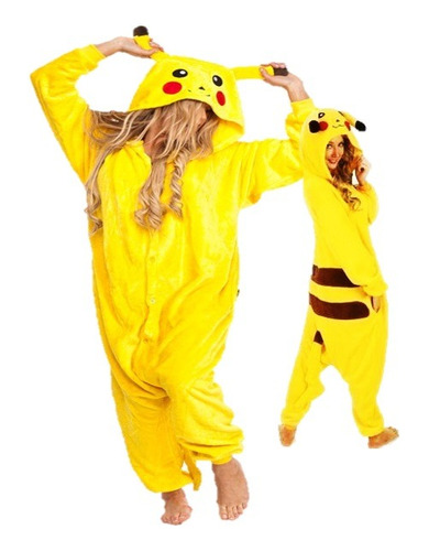 Pijama Kigurumi Disfraz Pokemon Pikachu - Bygreyvall