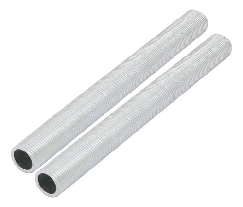 Uxcell Pieza Metrica In Rosca Paso Zinc Plateado Tubo Pezon
