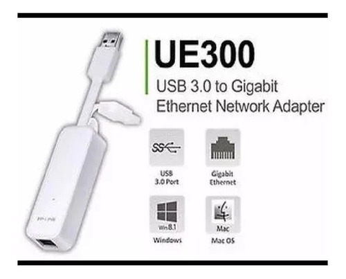 Imagem 4 de 4 de Adaptador Ethernet Gigabit Ue300 Usb 3.0 Tp-link