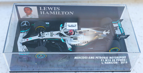 Mercedes W10 Amg-f1-2019-lewis Hamilton-minichamps 1/43-#44
