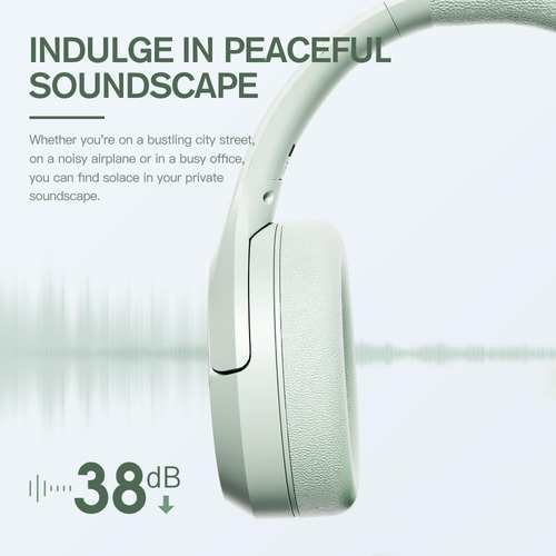 Audifonos Inalambricos Ikf, Bluetooth 5.3, Anc, Color Cian