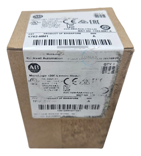 Allen Bradley 1762-mm1 Modulo De Almacenamiento* (original)