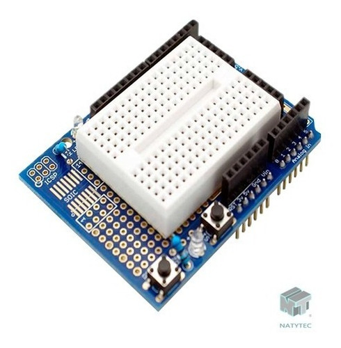 Proto Shield Protoshield Arduino Uno Con Protoboard 