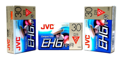 Vhs-c 3 Unidades Por Paquete