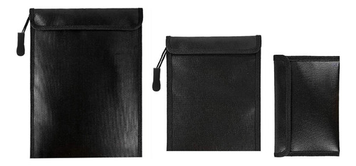 Bolsa Tamaño Bolsa Ignífuga Impermeable Para Documentos De D
