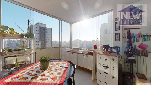 Apartamento Com 3 Dormitórios À Venda, 110 M² Por R$ 950.000,00 - Saúde - São Paulo/sp - Ap3458