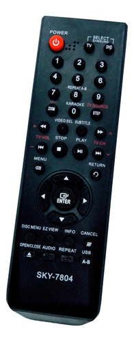 Controle Para Dvd/tv Samsung Dvd-p180/dvd-p180/xtl/dvd-p366