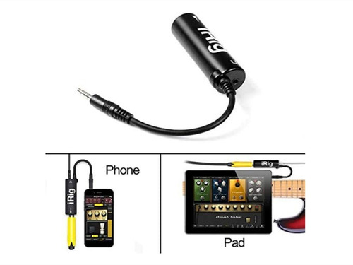 Interfaz Irig Ampliador De Guitarra Y iPhone + Regalo