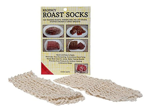 Regency Wraps Rw091 Roast Socks 10 Pack Natural