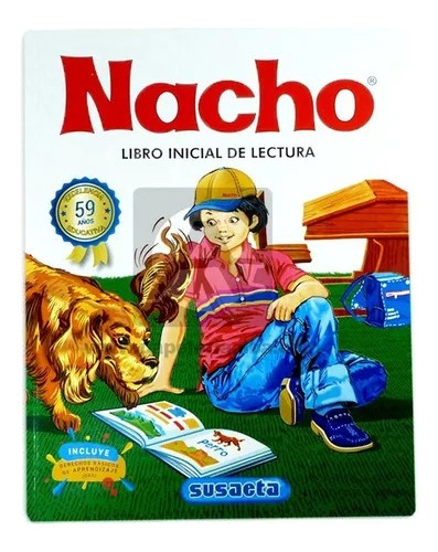 Libro Nacho Lee Iniciación De Lectura Niños Cartilla Escolar