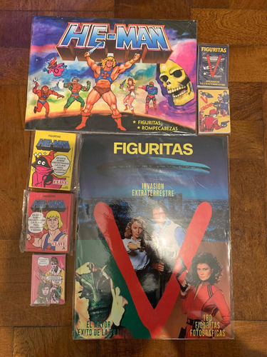 Album Heman Y V Invasión Extraterrestre Cromy Colecciones