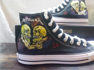 converse edicion especial metallica