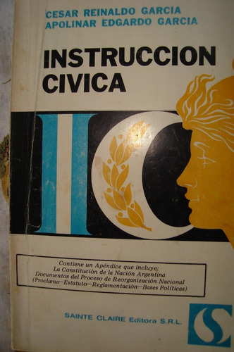 Instrucción Civica.  Cesar Garcia.