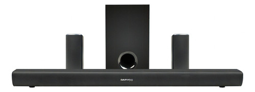 Barra De Sonido Con Subwoofer Daewoo Ultimate 5.1 Bluetooth Color Negro