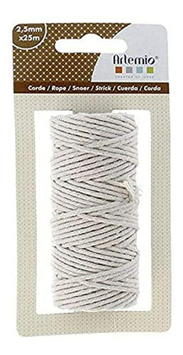 Cordel De Algodón Artemio Para Macramé 25 M - Beige