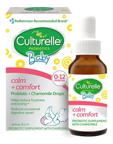 Culturelle Baby Calm + Probióticos Confort + Gotas De Manzan