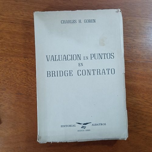 Valuación En Puntos Bridge Contrato Charles Goren Albatros (Usado)