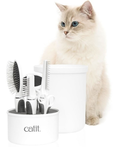 Catit Kit Grooming Pelo Largo - S A Todo Chile