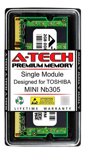 Memoria Ram Para Toshiba Mini Gb Mhz Sodimm Pine No Ecc