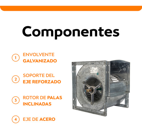 Ventilador Centrífugo Doble Aspiración Tda 12/9 Soler &palau