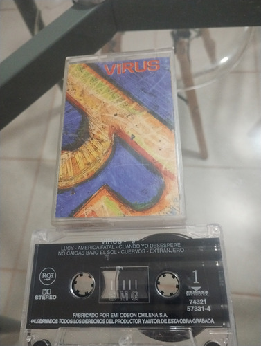 Cassette Virus 9 Impecable Estado Original