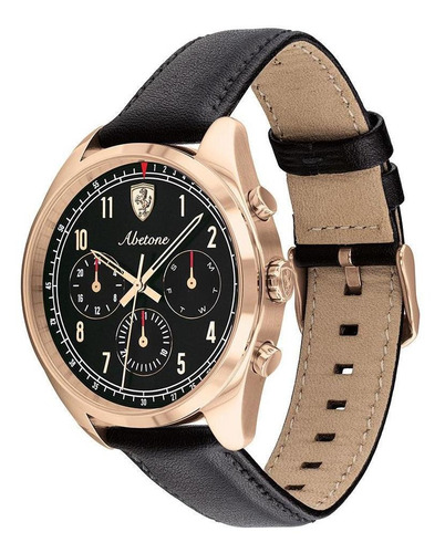 Imagen 2 de 4 de Reloj Ferrari Caballero Color Negro 0830570 - S007