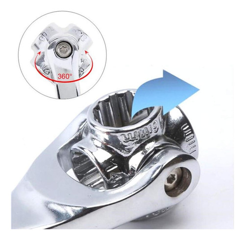 Llave Multiusos 48 Cabeza Hexagonal Uso Facil