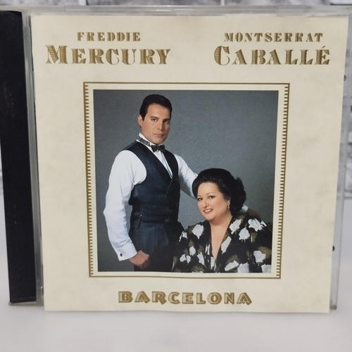 Freddie Mercury & Montserrat Caballé  Barcelona Cd Queen