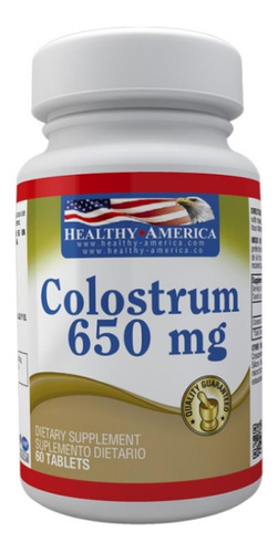 Colostrum 650 Mg X 60 Tab - Healthy America