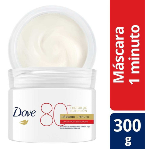 Dove Mascara Capilar 1minuto F. Nutrición 80+ X300 