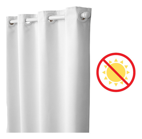 Cortina Longa Para Sala Tv 5.00x2.70 Quarto 100% Veda Luz