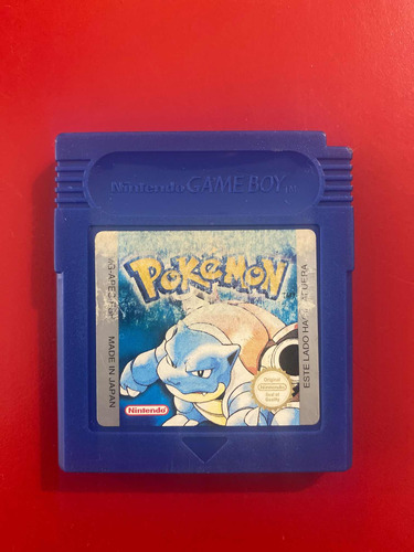 Pokemon Blue Version Pal En Español Nintendo Gameboy