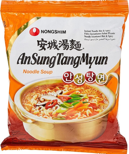 Fideo Coreano Ansung Tangmyun Noodle Non - g a $143
