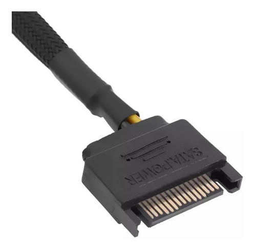 Cable Adaptador De Cooler 3-4 Pines A Enchufe Sata