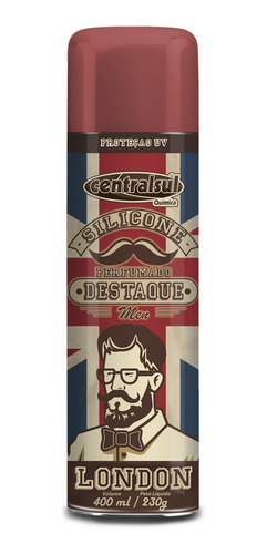 Imagem 3 de 5 de Silicone Perfumado Spray Destaque London 400ml Centralsul