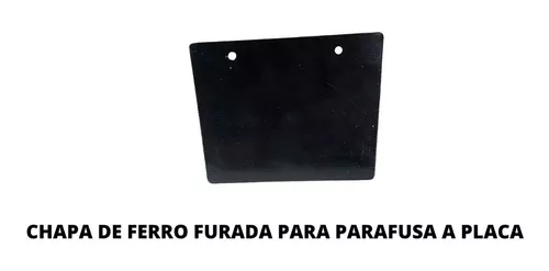 Placa de Bike Mercosul Escrita A Manobra Proibida - LBS BIKES