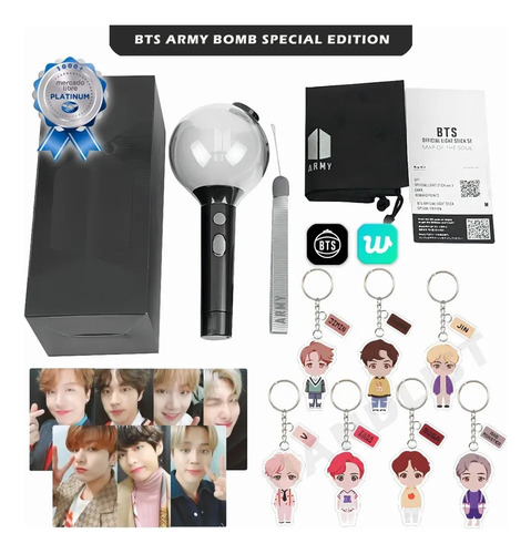 Lámpara Lightstick Original Bts Army Bomb V4 Bluetooth