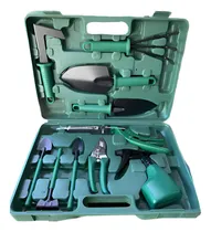 Comprar Set Herramientas Kit Jardineria Jardin 10 Pzas Huerta Valija