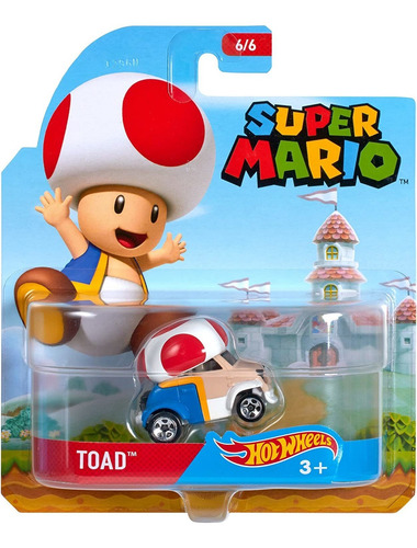 Hot Wheels Hot Wheels Mario Bros. Toad Coche VehĂculo