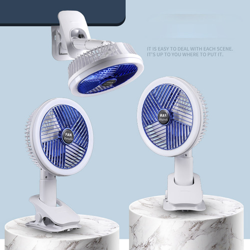 Ventilador Portátil De 4 Pulgadas: Con Clip, De Escritorio,
