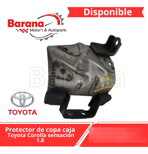 Protector De Copa Caja Toyota Corolla Sensacion 1.8