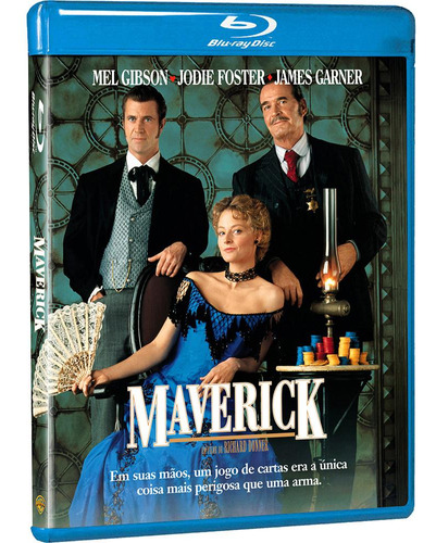 Maverick - Blu-ray - Mel Gibson - Jodie Foster
