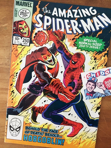 Comic - Amazing Spider-man #250 John Romita Jr Hobgoblin