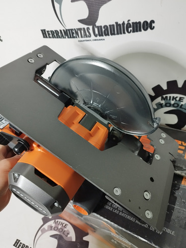 Sierra Circular Inalámbrica Ridgid 18v Brushless 7 1/4 Naranja Claro 50 (Usado)