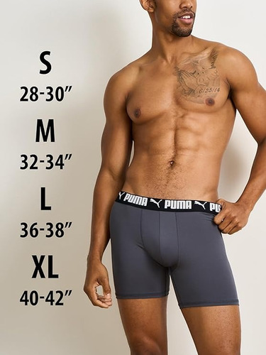 Boxer Puma Para Hombre Sportstyle 3 Pack