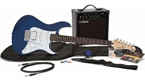 Guitarra Eléctrica Yamaha Eg112gpii Azul + Amplificador Kit 