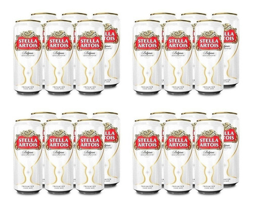 Imagen 1 de 10 de Stella Artois . Cerveza . 473ml X 24 - Tomate Algo® -