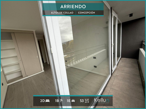Arriendo | Altos De Collao | 2 Dormitorios 1 Baño