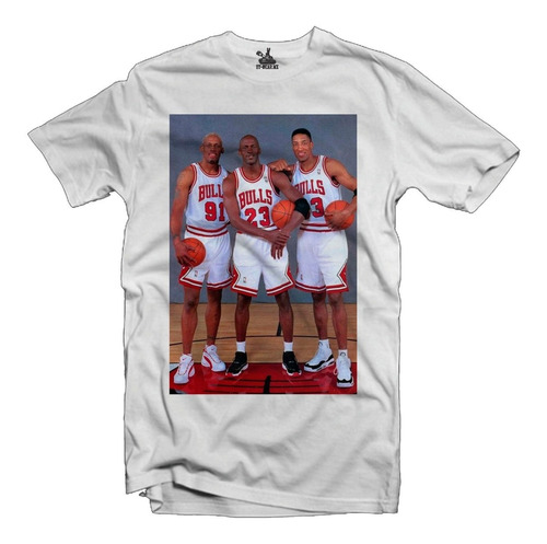 Playera Scottie Pippen Dennis Rodman Chicago